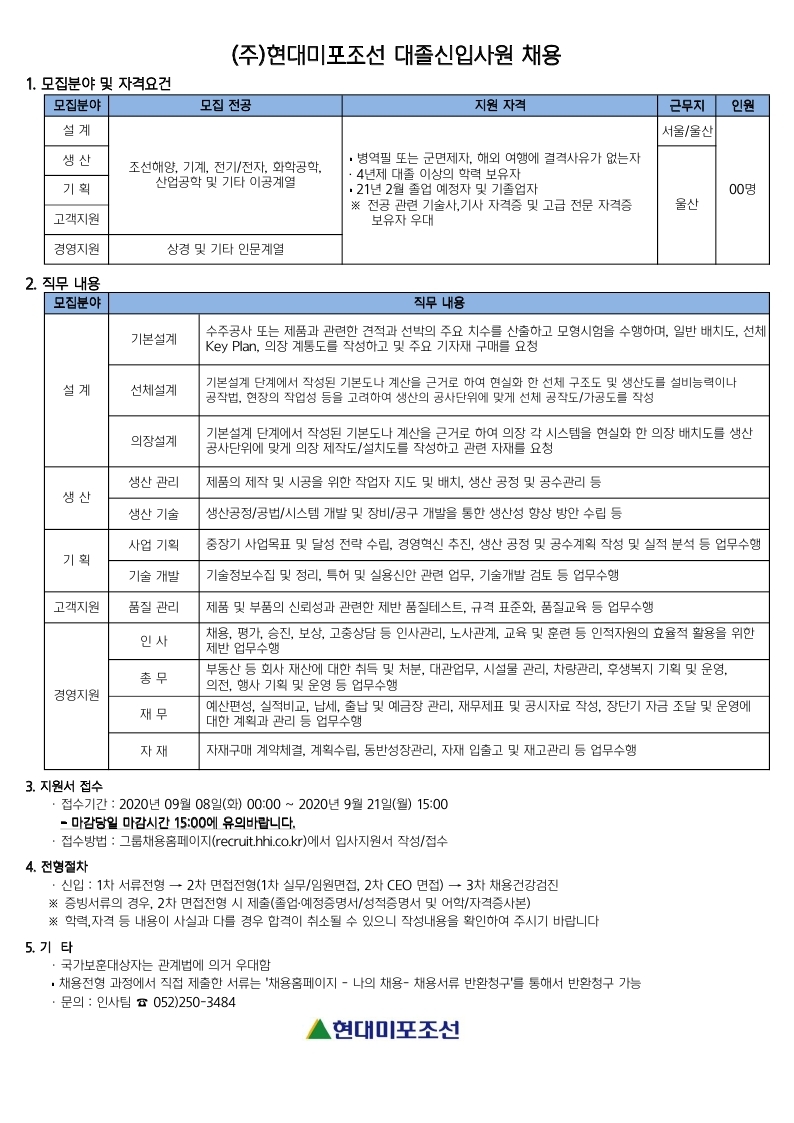 (주)현대미포조선 2020년 하반기 대졸신입 채용 공고 (2).pdf_page_1.jpg