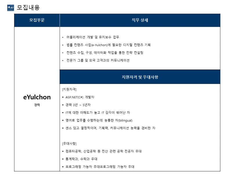 [법무법인(유) 율촌] eYulchon 직원 채용 - 2.png
