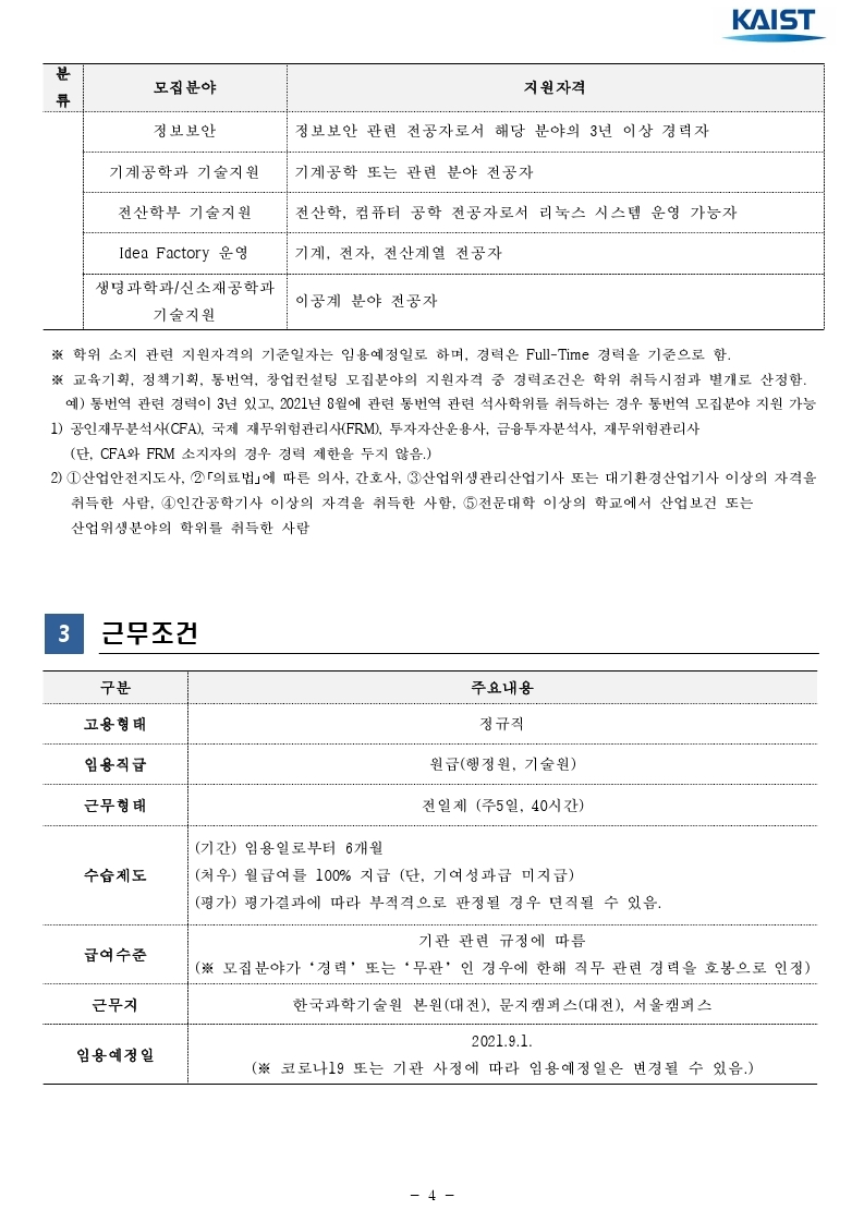 2021년 kaist 일반직 직원 채용 공고문.pdf_page_04.jpg