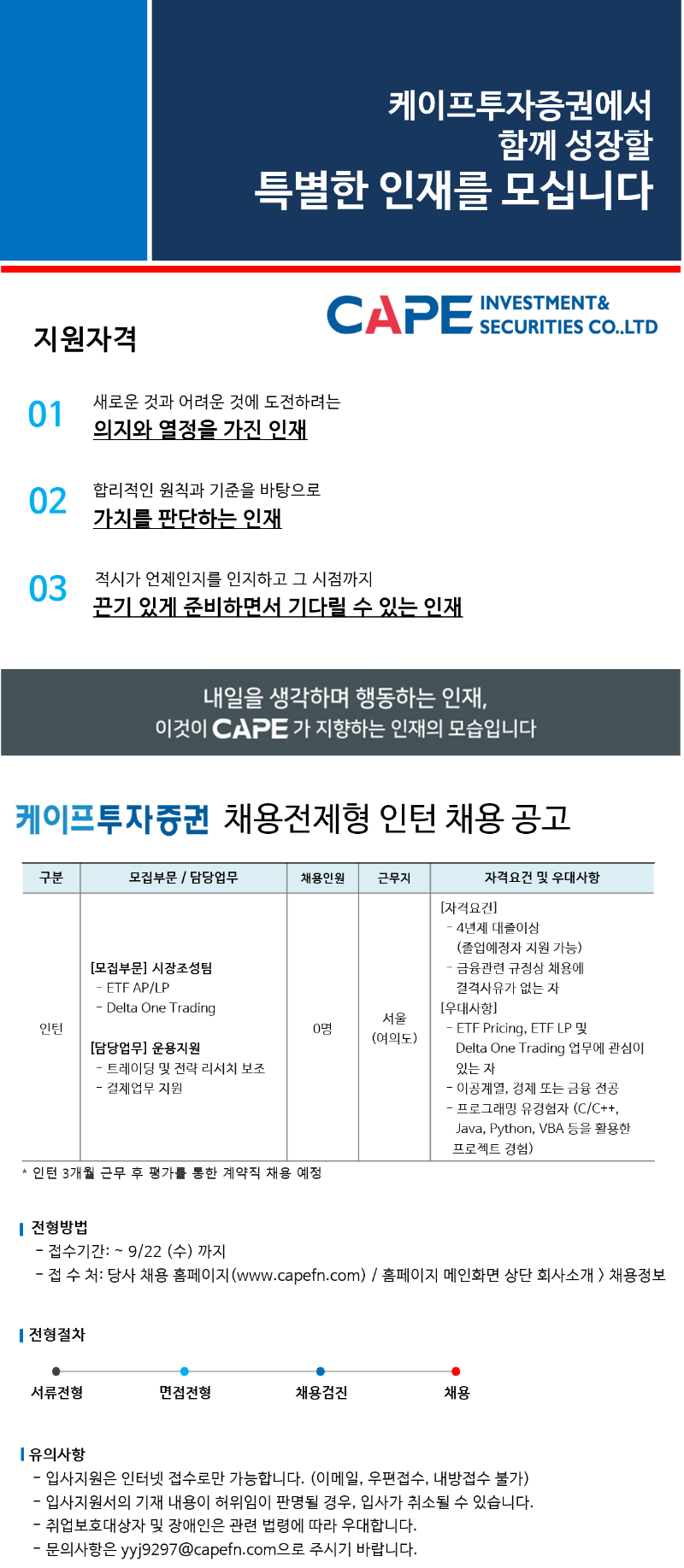 케이프투자증권 시장조성팀 채용전제형 인턴 채용 공고-21-09.png