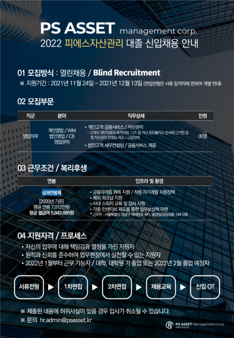 2022 피에스자산관리 대졸 신입채용 포스터(2P).png