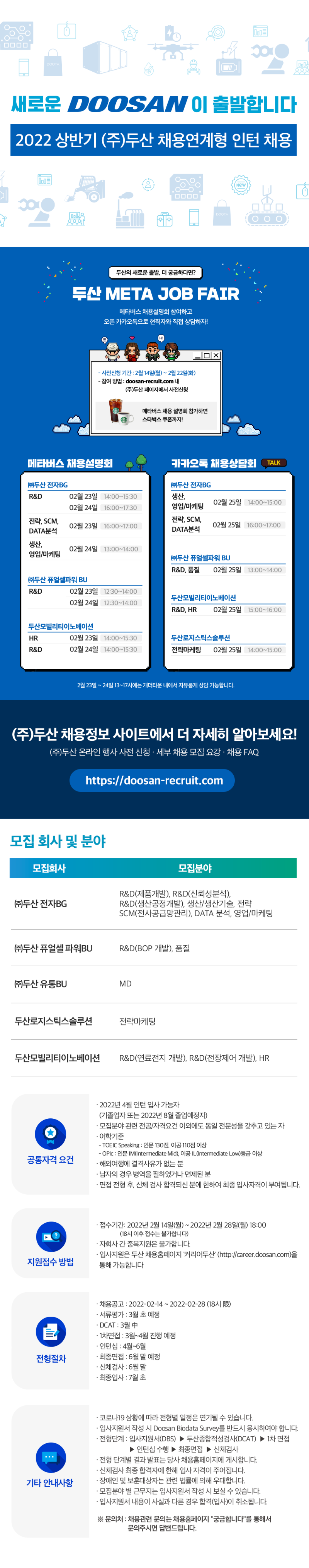 2022 상반기 (주)두산 채용연계형 인턴 모집.png