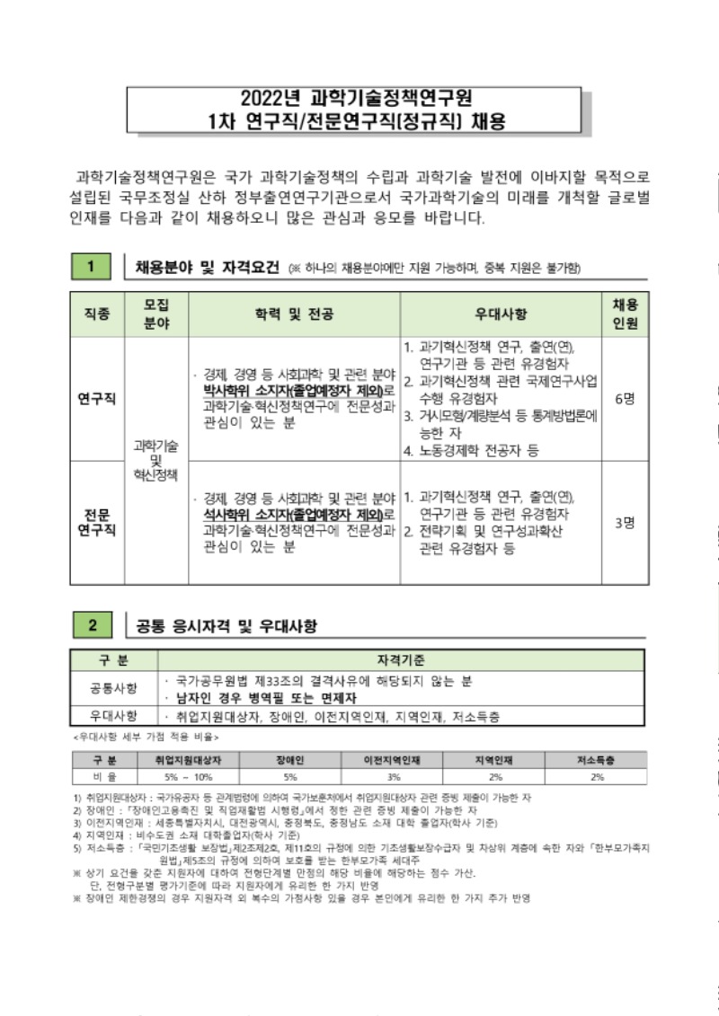 (공고문) 2022년 1차 연구직／전문연구직(정규직) 채용.pdf_page_1.jpg
