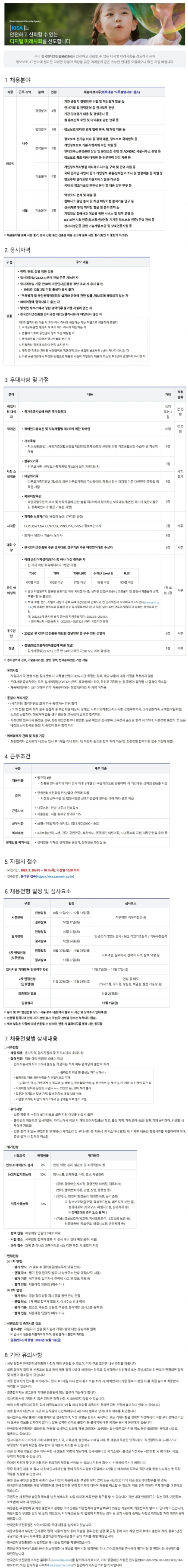 인터넷진흥원 채용 공고문.jpg