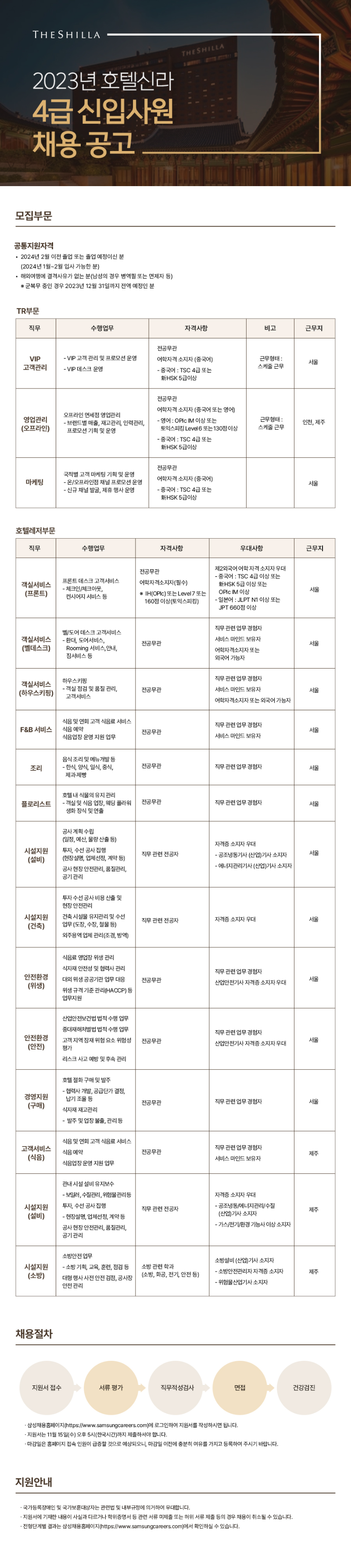 호텔신라 2023 공고 .png