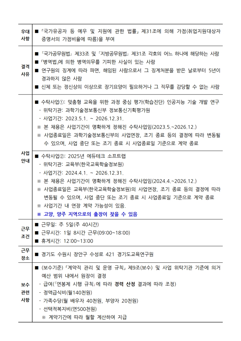 2025년 수탁사업 계약직원(연구직) 블라인드 공개채용 공고_2.jpg