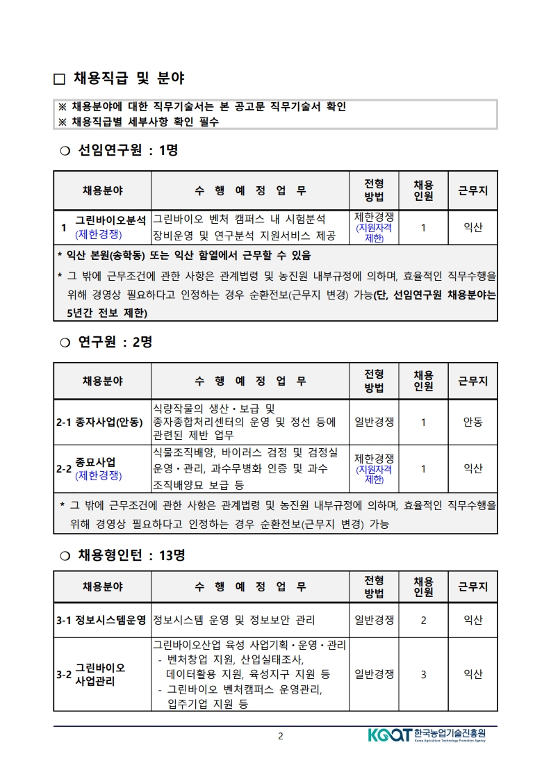 공고문(2025년도 한국농업기술진흥원 정규직 공개경쟁 및 제한경쟁채용)_2.jpg