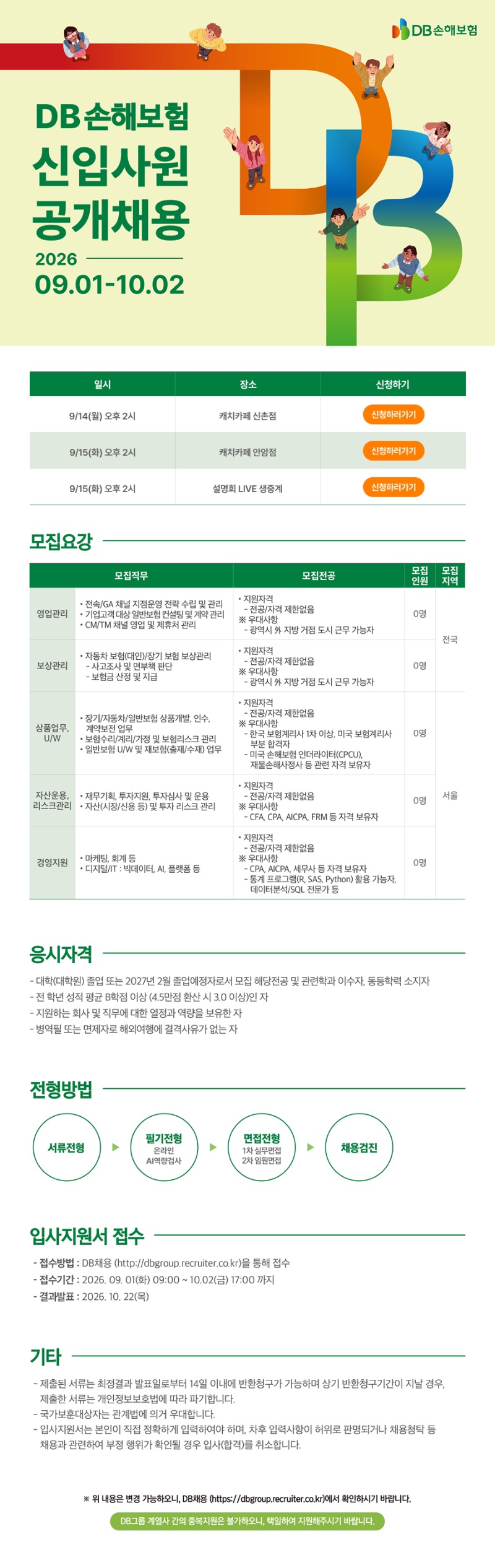 [DB손해보험] 2026년 하반기 신입사원 공개채용 #설명회.jpg